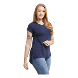Blusa Feminina Long Malha