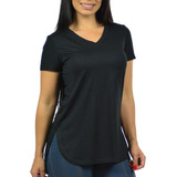Blusa Feminina Longa Decote