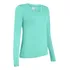 Blusa Feminina Malha Algodão Babylook  Manga Longa Gola V