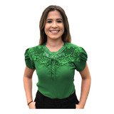 Blusa Feminina Manga Curta
