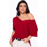 Blusa Feminina Manga Curta