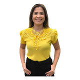 Blusa Feminina Manga Curta