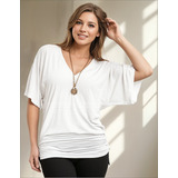 Blusa Feminina Manga Curta