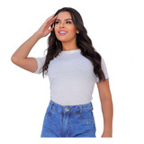 Blusa Feminina Manga Curta