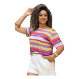Blusa Feminina Manga Curta