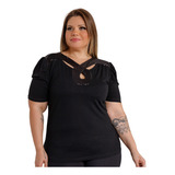 Blusa Feminina Manga Curta