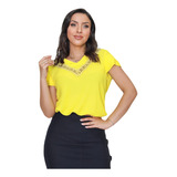 Blusa Feminina Manga Curta
