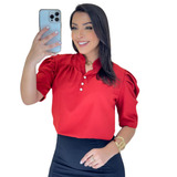 Blusa Feminina Manga Curta