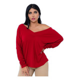Blusa Feminina Manga Longa