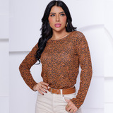 Blusa Feminina Manga Longa