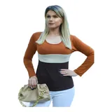 Blusa Feminina Manga Longa