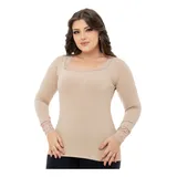 Blusa Feminina Manga Longa