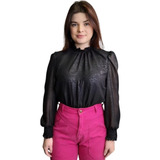 Blusa Feminina Manga Longa