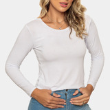 Blusa Feminina Manga Longa