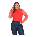 Blusa Feminina Manga Longa