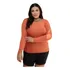 Blusa Feminina Manga Longa Segunda Pele Viscolycra
