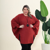 Blusa Feminina Manga Morcego