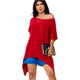 Blusa Feminina Maxi Com
