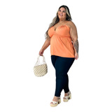 Blusa Feminina Moda Plus