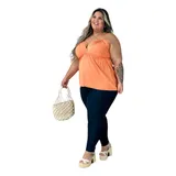 Blusa Feminina Moda Plus