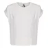 Blusa Feminina Moletinho Pregas Nos Ombros