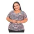 Blusa Feminina Mulher Plus Size Ótima Para O Dia A Dia Linda