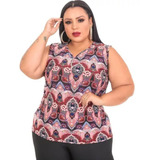 Blusa Feminina Mulher Plus
