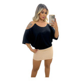Blusa Feminina Ombro Vazado