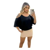 Blusa Feminina Ombro Vazado