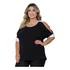 Blusa Feminina Plus Size Bata Soltinha G Ao G5 Charmosa