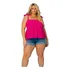 Blusa Feminina Plus Size Batinha Ajustável Fresquinha Verão