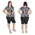 Blusa Feminina Plus Size Liganete Confortável G1 Ao G7