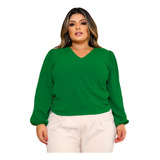 Blusa Feminina Plus Size