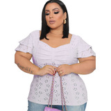 Blusa Feminina Plus Size