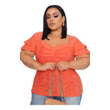 Blusa Feminina Plus Size