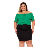 Blusa Feminina Plus Size