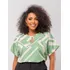 Blusa Feminina Plus Size Soltinha Moda Evangélica Social Top