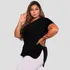 Blusa Feminina Plus Size Vest Legging Cobre Bumbum Comprida 