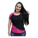 Blusa Feminina Raglan Plus