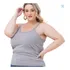 Blusa Feminina Regata Alcinha Plus Size Diversas Cores