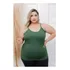 Blusa Feminina Regata Alcinha Plus Size Diversas Cores