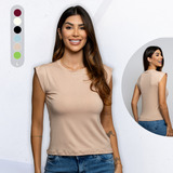Blusa Feminina Regata Basica