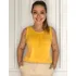 Blusa Feminina Regata Blusinha Bordada Verão