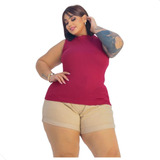 Blusa Feminina Regata Gola