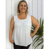Blusa Feminina Regata Plus