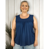 Blusa Feminina Regata Plus
