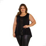 Blusa Feminina Regata Plus
