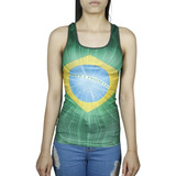 Blusa Feminina Regata Selecao