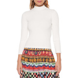 Blusa Feminina Rib Gola