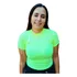 Blusa Feminina Ribana Manga Curta Blusinha Basica Verao